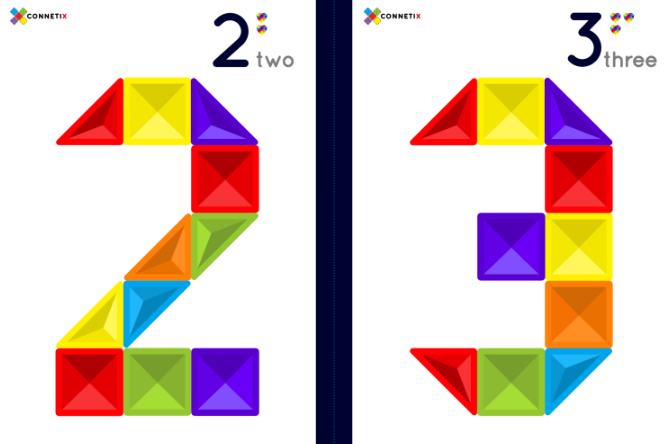 2 3